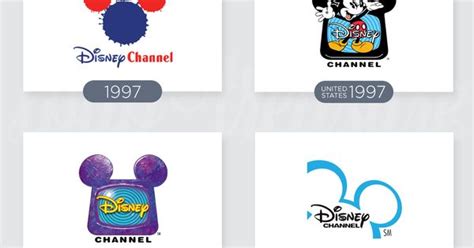 Disney Channel logo evolution | Channel ID | Pinterest