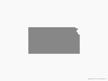 Kansas Outline Vector at Vectorified.com | Collection of Kansas Outline ...