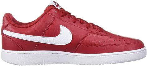 Nike Synthetic Court Vision Low Sneaker in Red/White (Red) for Men - Save 27% - Lyst