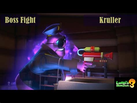 Luigi's Mansion 3 Boss Fight - Kruller - YouTube