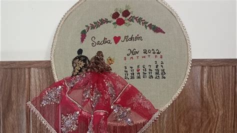 calendar hoop Embroidery tutorial #embroiderystitch #viral - YouTube