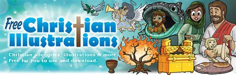 Free Christian Clip Art Illustrations of Heaven and Hell - Angels and ...