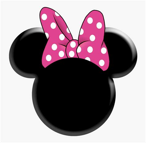 Clipart Pink Minnie Mouse Face Png - Iurd Gifs