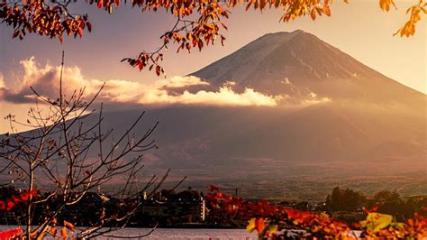 Autumn in Japan, japan, autumn, japanese, scenery, lake, fuji, fall ...