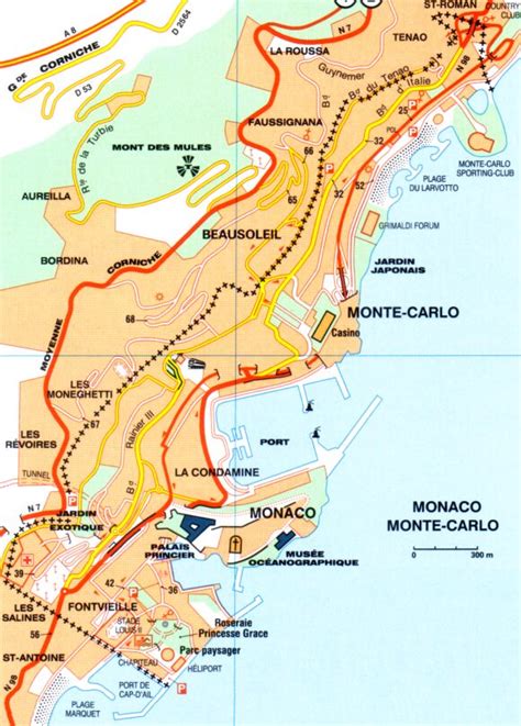 Monaco Map • mappery