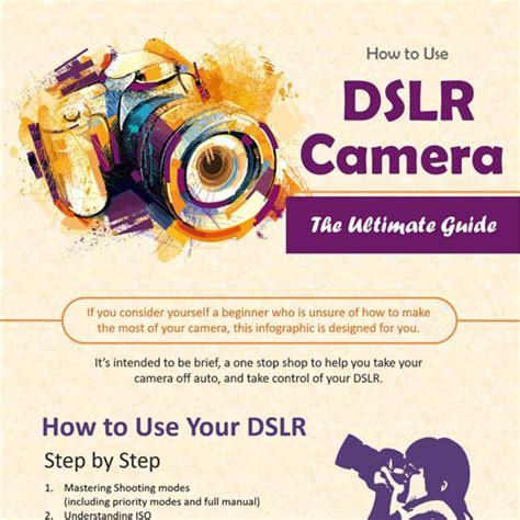 How to use DSLR Camera the Ultimate Guide - InfographicBee.com