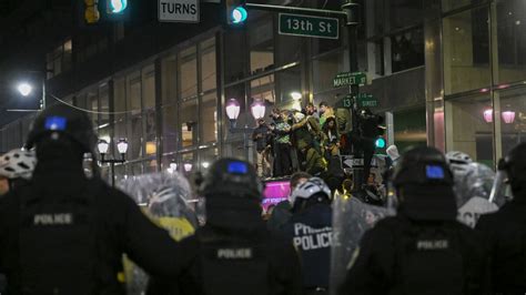 Wild scenes on the streets of Philadelphia as Eagles fans rage ...