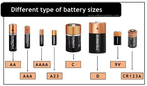 Batteries are available in numerous sizes and each one is designed to meet a specific purpose ...