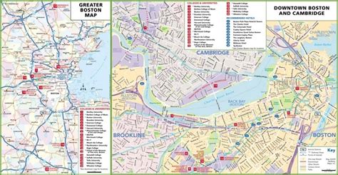 Map of Universities in Boston Area | List of Colleges and Universities in Boston Area ...