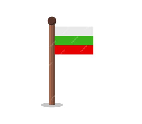 Premium Vector | Bulgarian flag