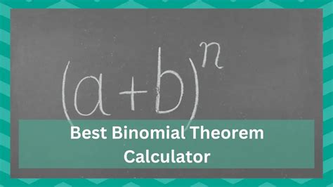 5 Best Binomial Theorem Calculator - JSCalc Blog