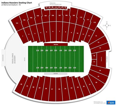 Iu Memorial Stadium Seating Chart With Rows | Review Home Decor