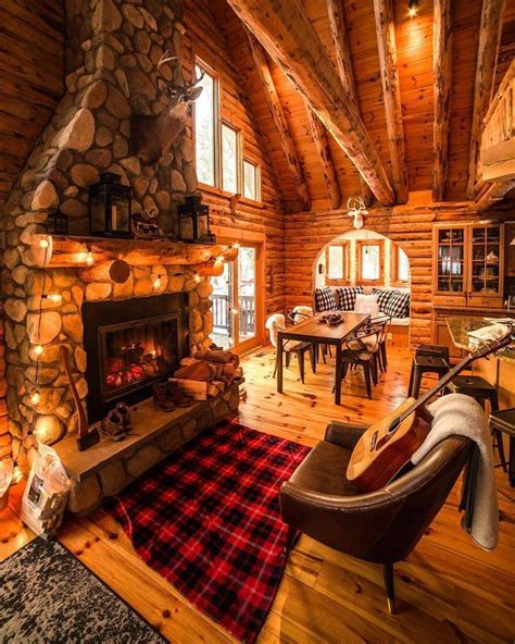 #cozy #winter #fall #guitar #fireplace #cabin #cozycabin #cottage #peaceful #calm | Cabin ...