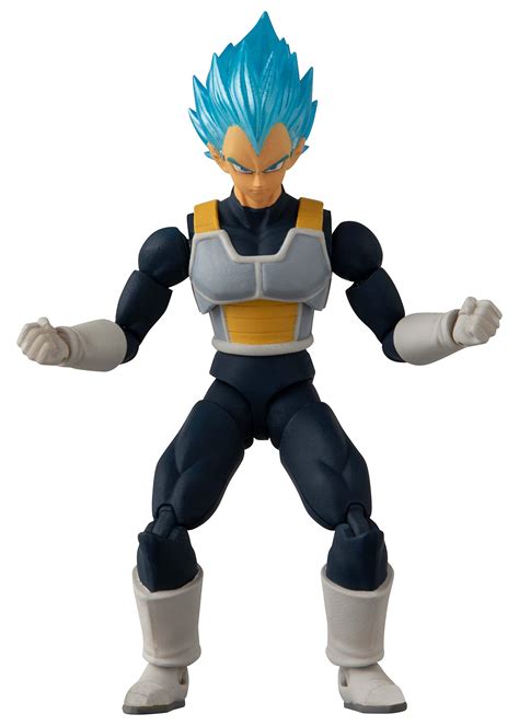 Buy Dragon Ball Super: Evolve - Super Saiyan, Super Saiyan Blue Vegeta Action Figure, 5-inch ...