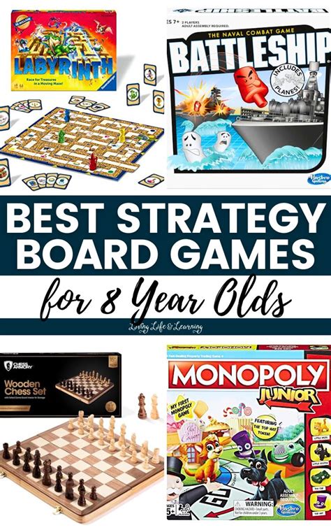 Best Strategy Board Games for 8 Year Olds