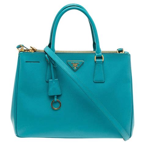 Prada Cuir Double Tote Saffiano Leather Small at 1stDibs