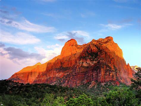 Zion National Park UT, Sunrise Scenic Photograph by Greg Yahr | Fine ...