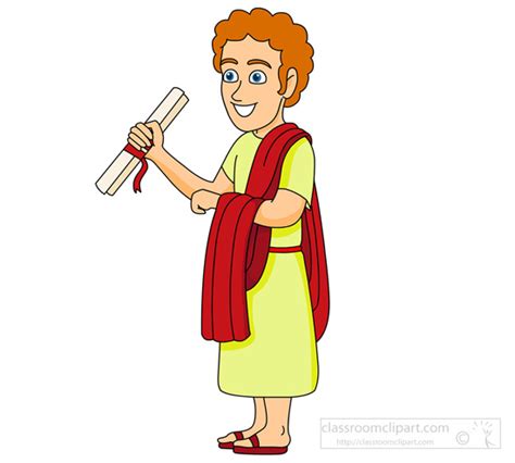 Ancient Rome Clipart - roman-emperor-ancient-rome - Classroom Clipart