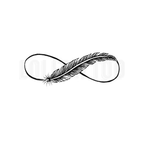 Image result for believe infinity feather tattoo | Infinity tattoo with ...