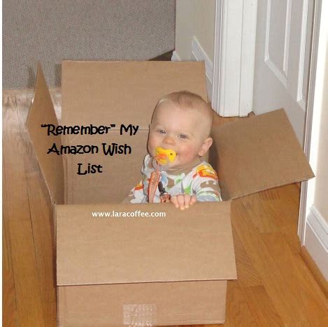 Amazon Wish List New Feature Great for Parents | CoffeeTime