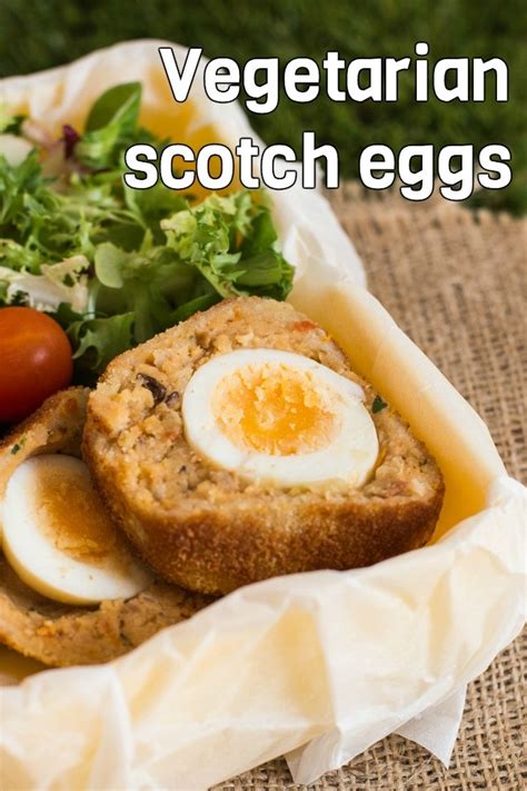 Vegetarian Scotch eggs - Easy Cheesy Vegetarian