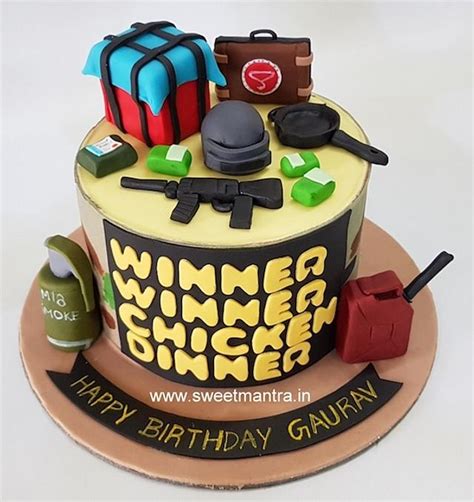 PUBG game cake - Decorated Cake by Sweet Mantra Homemade - CakesDecor