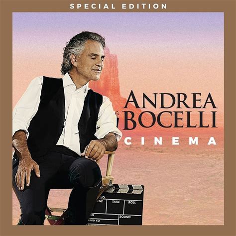 Andrea Bocelli: Cinema | CD/DVD Album | Free shipping over £20 | HMV Store