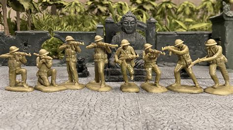 1970-Now Toy Soldiers TSSD Vietnam NORTH VIETNAMESE ARMY 16 Khaki 1:32 ...