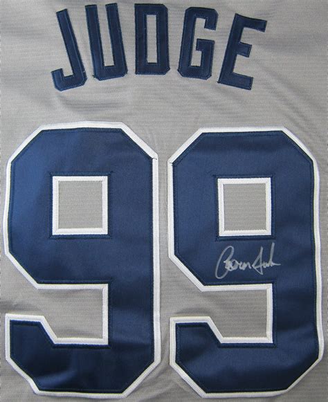 Aaron Judge Signed Jersey - Memorabilia Center