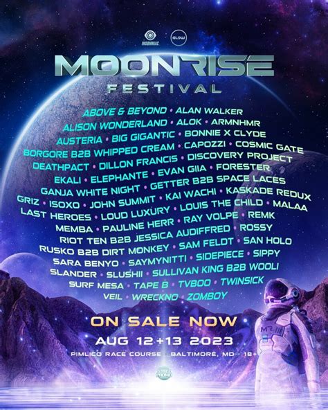 The Lineup for Moonrise Festival 2023 Has Landed | EDM Identity