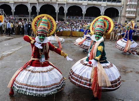 In photos: Jamboo Savari procession and Torchlight Parade mark the end of Mysuru Dasara festival ...