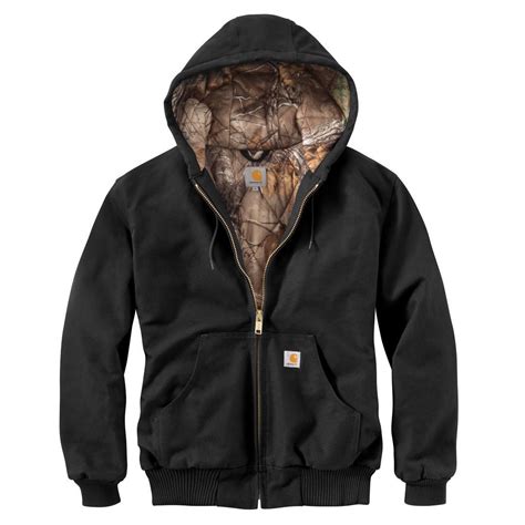 Men's Carhartt Camo-Lined Active Jac | Carhartt jacket, Clothes, Hunting clothes