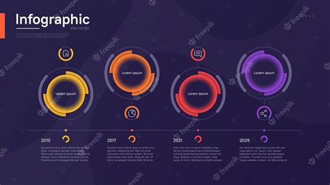 Premium Vector Colorful Modern Timeline Infographic T - vrogue.co