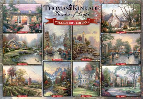 Thomas Kinkade Collector's Edition Assortment Jigsaw Puzzle ...