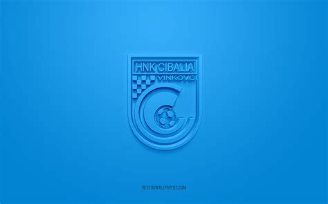 HNK Hajduk Split, creative 3D logo, red background, Prva HNL, 3d emblem, Croatian football club ...