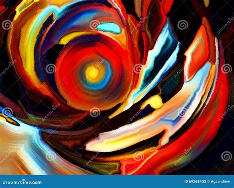 Abstract Color Shapes stock image. Image of background - 69268403