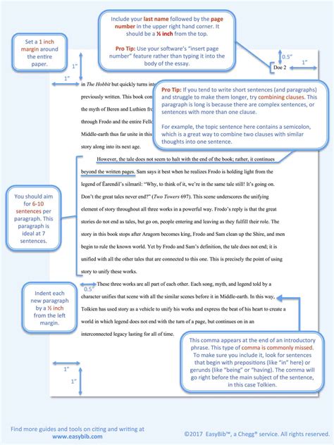 How to Format a Paper in MLA 8: A Visual Guide - EasyBib Blog