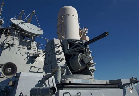 Phalanx Close In Weapons System (CIWS) for anti-ship missile defense