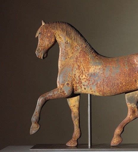 Cast Iron Horse Weathervane (SOLD) | Olde Hope Antiques | Horse art ...