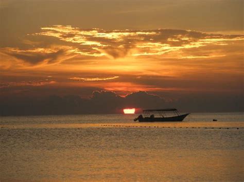 June sunset from Senja - Picture of Senja Bay Resort, Pulau Perhentian Kecil - TripAdvisor