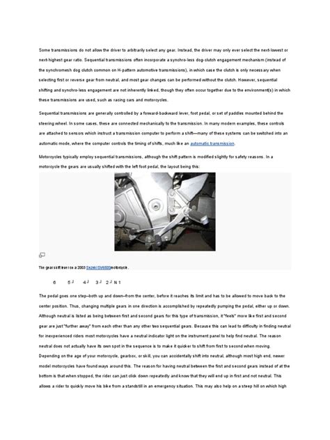 Sequential Gear Box | PDF | Transmission (Mechanics) | Manual Transmission