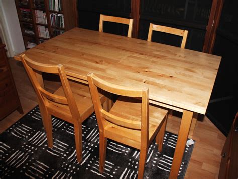 IKEA Norden table with 4 Bertil chairs | in Glenrothes, Fife | Gumtree