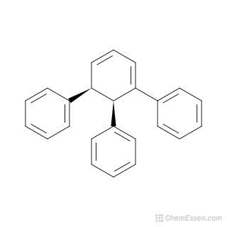 (5S)-1,5alpha,6alpha-Triphenyl-1,3-cyclohexadiene Structure - C24H20 - Over 100 million chemical ...