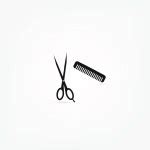 Hair Salon design (haircut or hair salon symbol) Stock Vector Image by ©Tribaliumivanka #27257541
