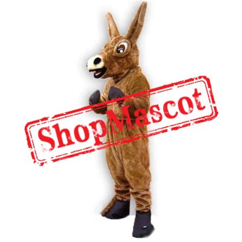 Big Ears Donkey Mascot Costume