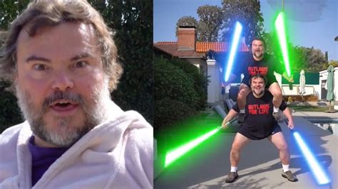 Jack Black Shares a Insanely Hilarious STAR WARS Video | FizX