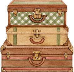 vintage luggage clipart - Clip Art Library