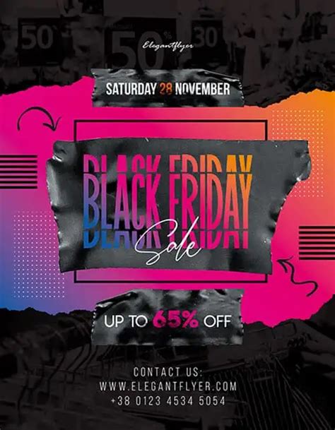 Free Black Friday Sale Flyer Template | Best Free PSD Flyer