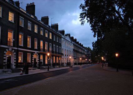 Bedford Square, Bloomsbury, London, WC1, photos of the Georgian square ...