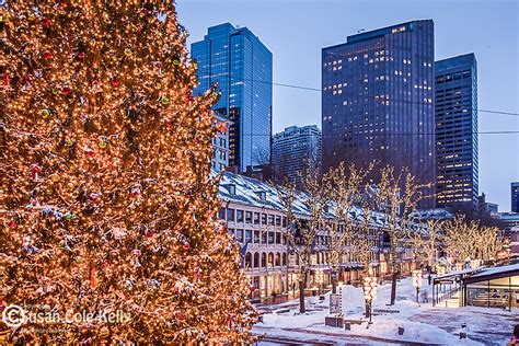 Quincy Market Christmas | Susan Cole Kelly Photography